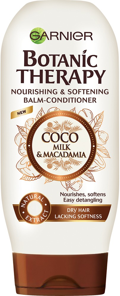Balsam pentru par uscat lipsit de suplete Coco Milk&Macadamia Garnier Botanic Therapy 250ml