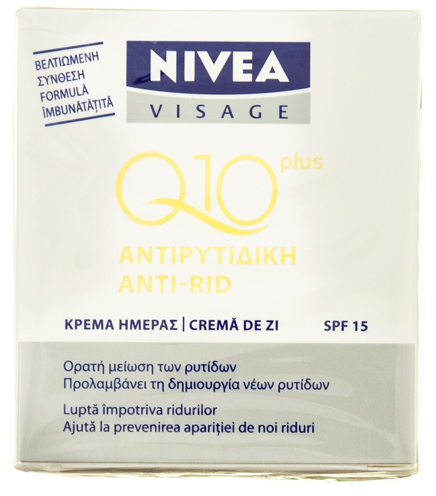 Crema de zi anti-rid Nivea Visage Q10 SPF15 50ml