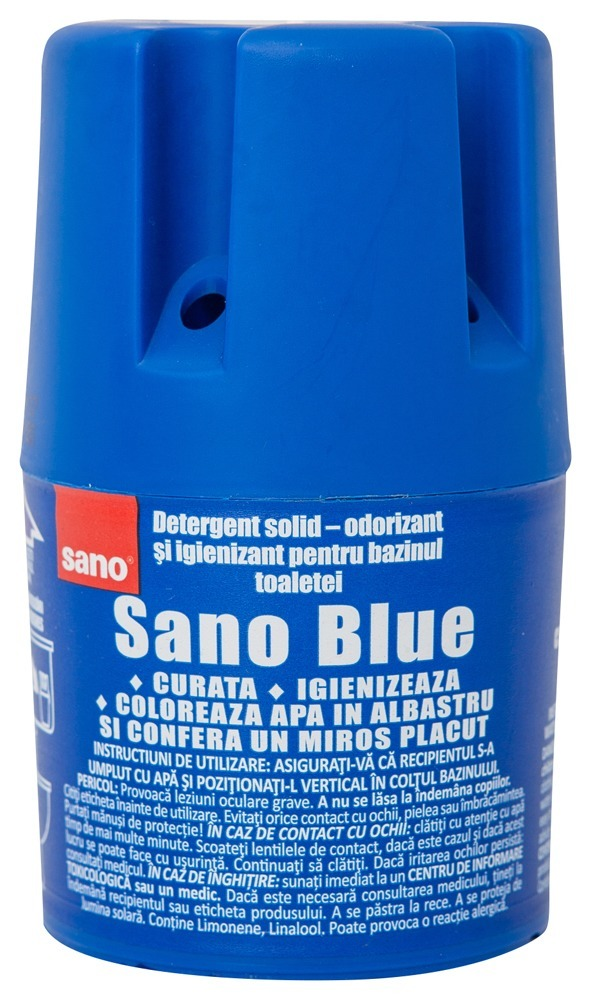Odorizant wc albastru Sano 150g
