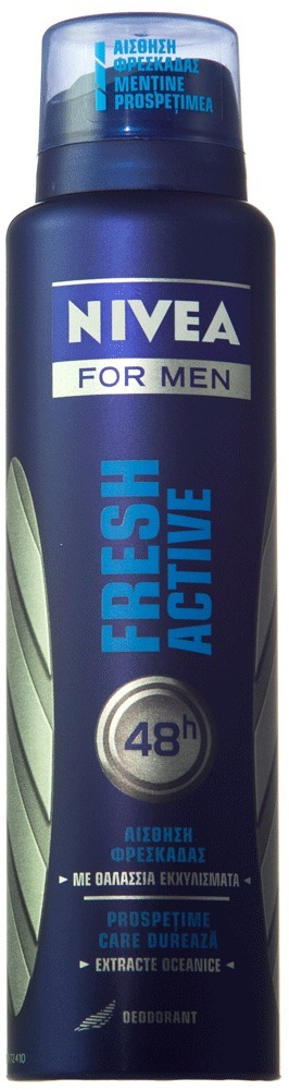 Deodorant spray Nivea Deo masculin Fresh Active, 150 ml