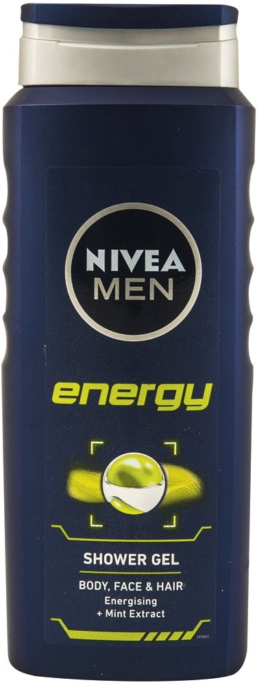 Gel pentru corp si par Energy Nivea Men 500 ml