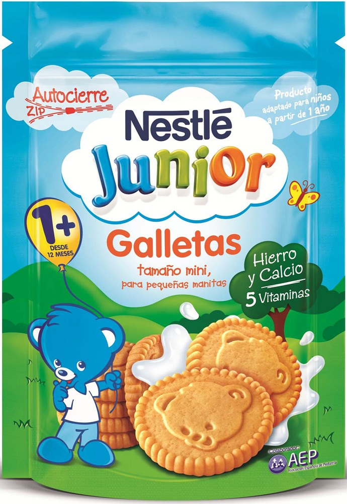 Biscuiti Nestle Junior pentru copii mici de peste 12 luni 180g