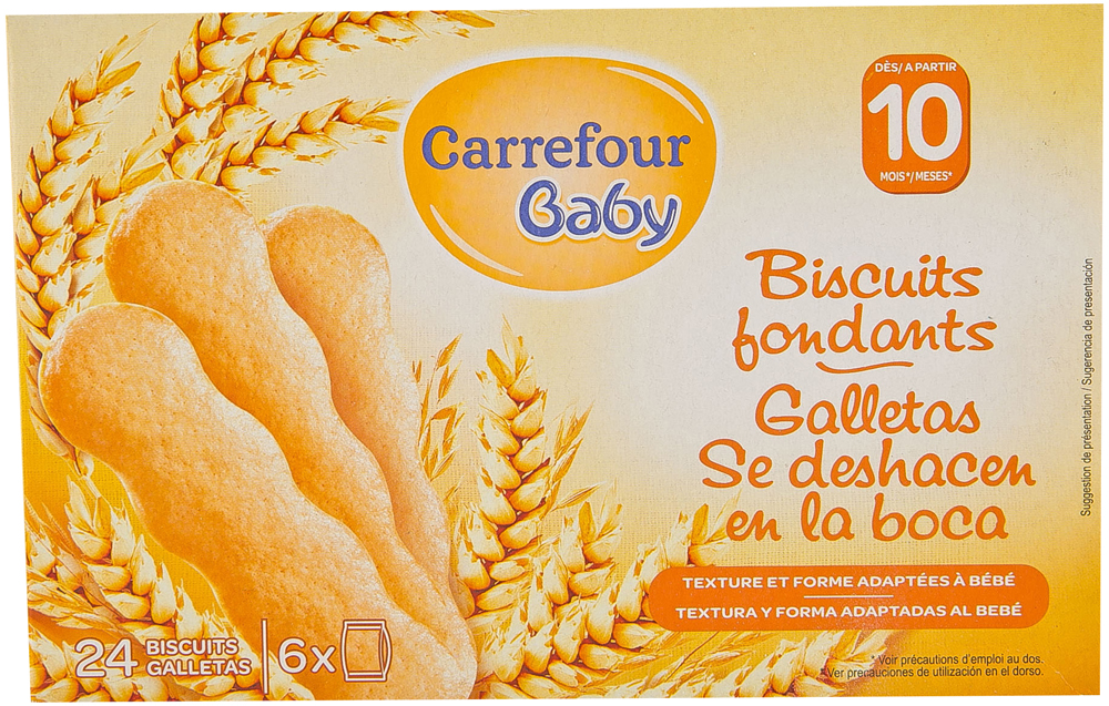 Biscuiti pentru sugari Carrefour 120g