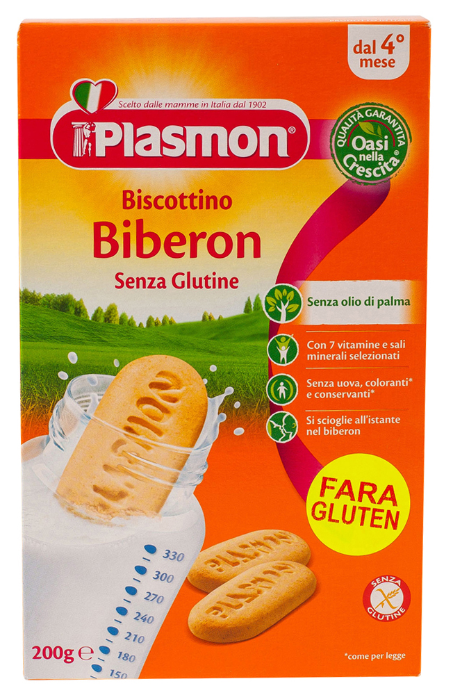 Biscuiti intregi biberon Plasmon 200g