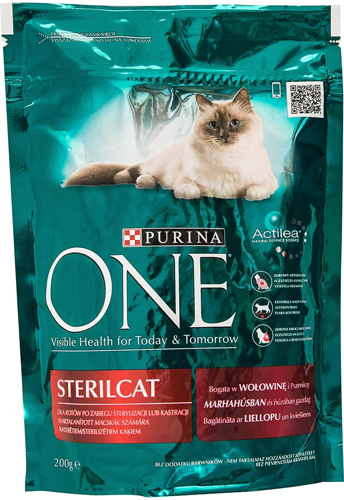 Hrana completa pentru pisici adulteOne Sterilcat  Purina 200 g