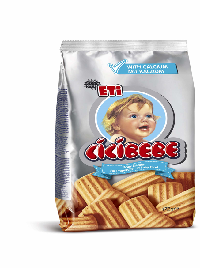 Biscuiti pentru copii cu lapte Eti Cicibebe 190g