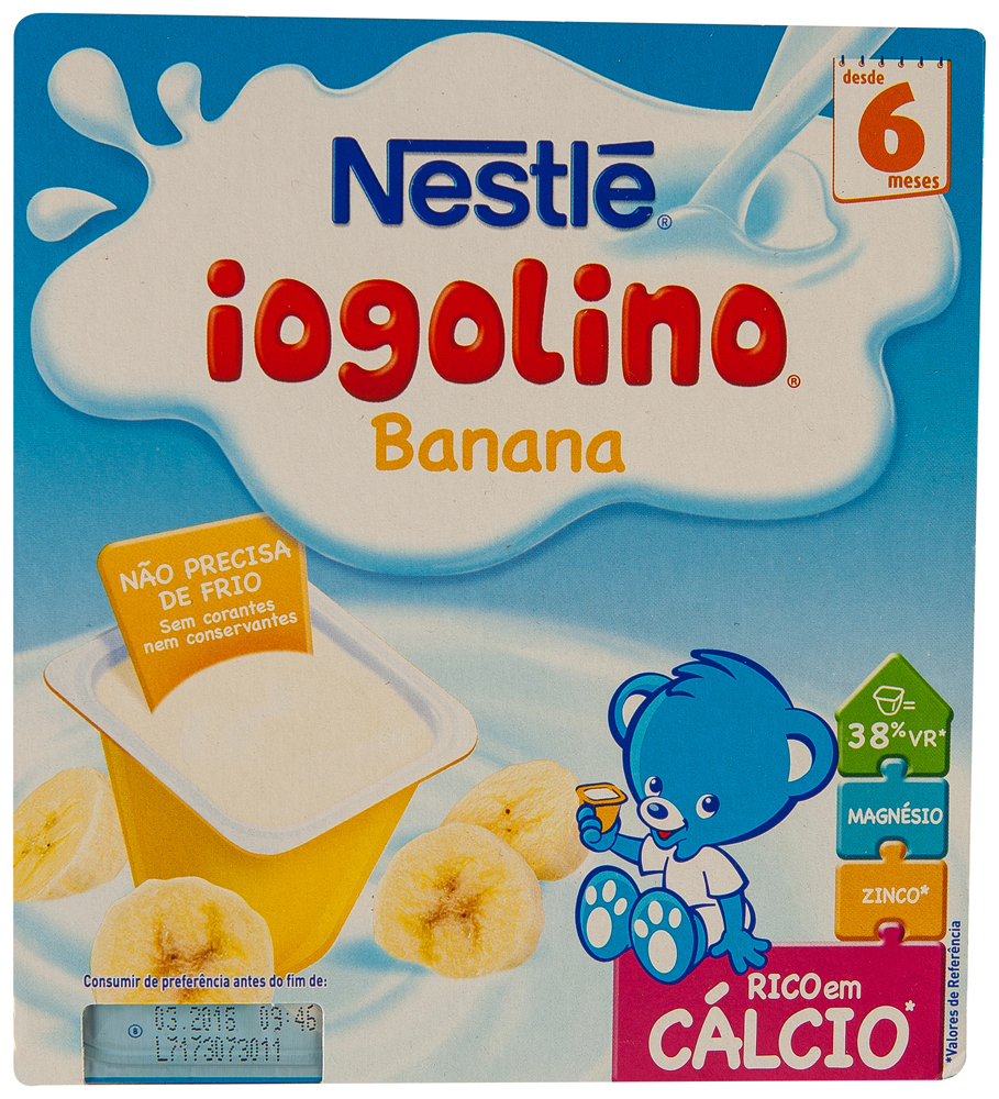 Iogolino banane Nestle 4x100g