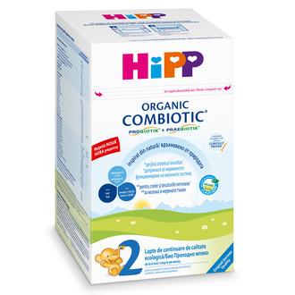 Lapte de continuare combiotic 2 Hipp 800g