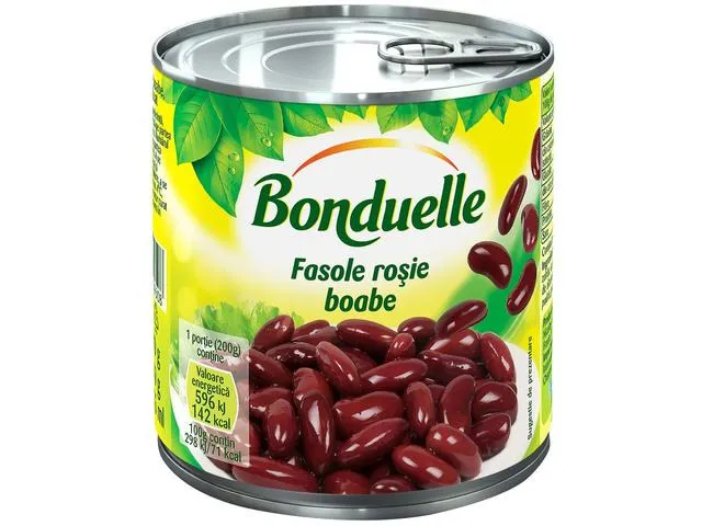 Fasole rosie Bonduelle boabe, 400 g