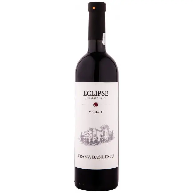 Vin rosu Basilescu Eclipse Merlot, Sec, 0.75L