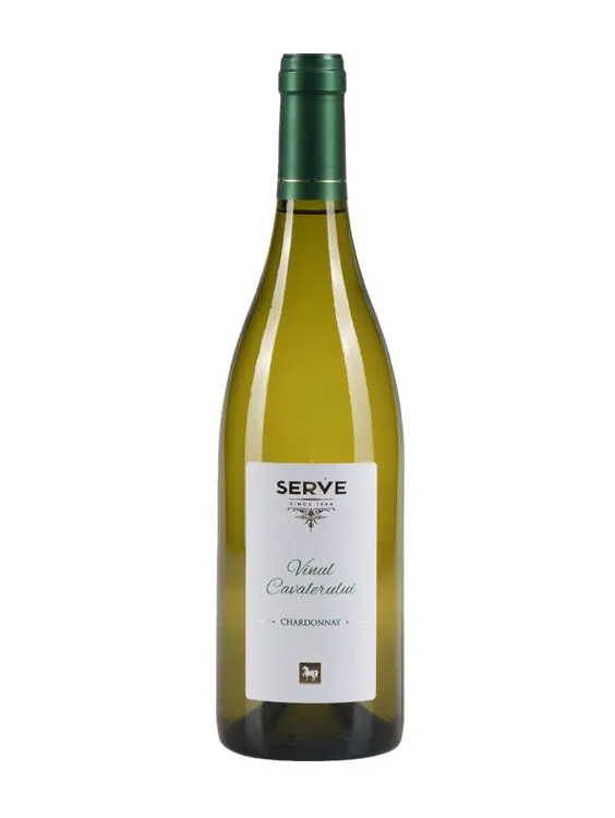Vin alb Vinul Cavalerului Chardonnay Serve Ceptura 0.75L