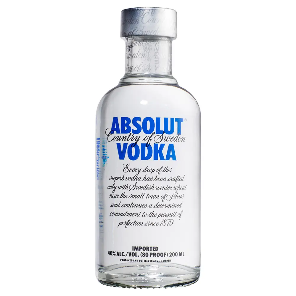 Vodka Absolut 40% alc., 200ml