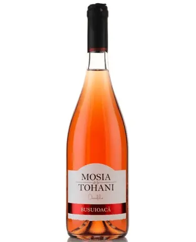 Vin rose Mosia de la Tohani rose Busuioaca vinificata in alb & Tamaioasa Romaneasca Demidulce 0.75L