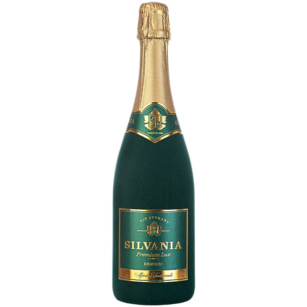 Vin spumant alb, demisec, Silvania Premium lux, 0.75L