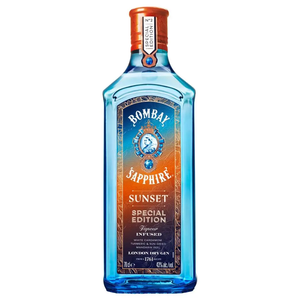 Gin Bombay Sapphire, Sunset Special Edition, 0.7L