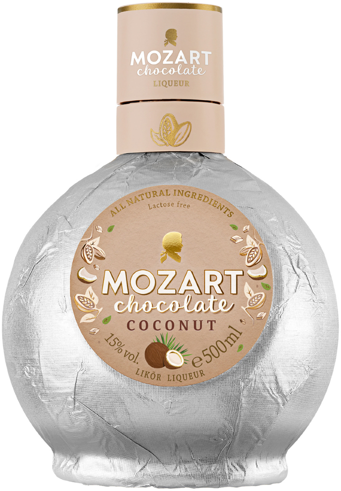 Lichior Mozart Chocolate Coconut, 0.5L