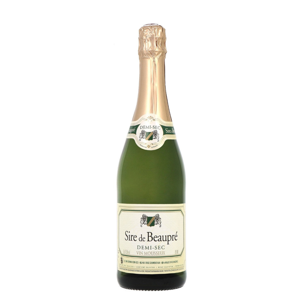 Vin spumant Sire de Beaupre, demisec, 0.75L