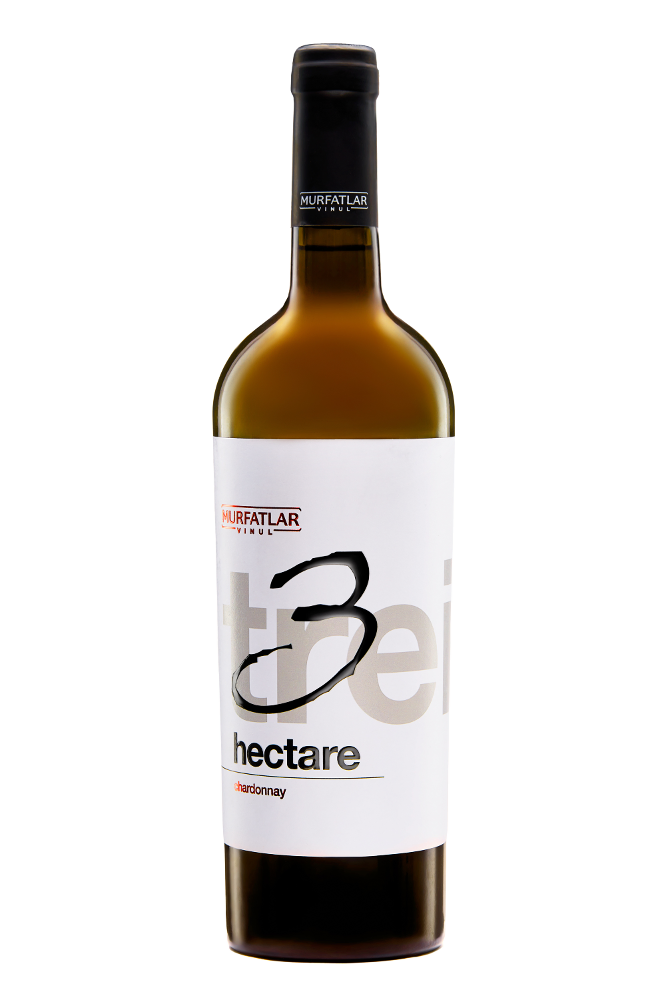 Vin alb 3 Hectare Chardonany sec 0.75L