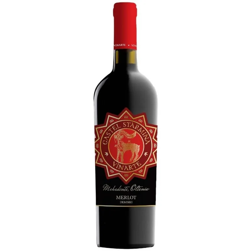 Vin rosu Castel Starmina Merlot, 0.75L
