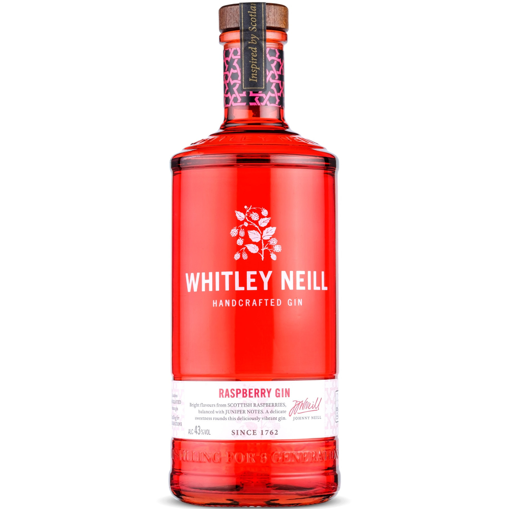Gin Whitley Neill Raspberry, 43%, 0.7l