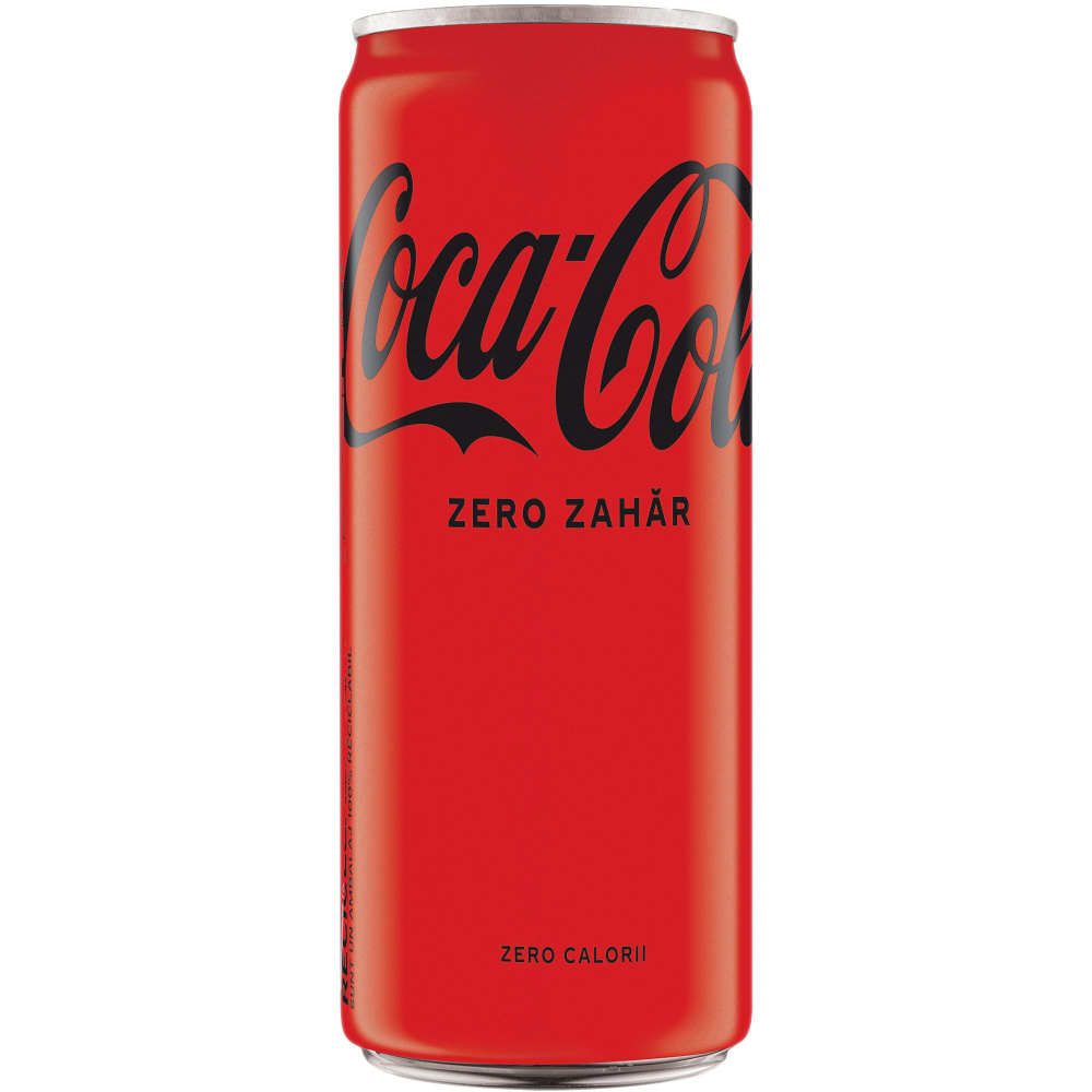 Bautura carbogazoasa Coca-Cola Zero 0.33L
