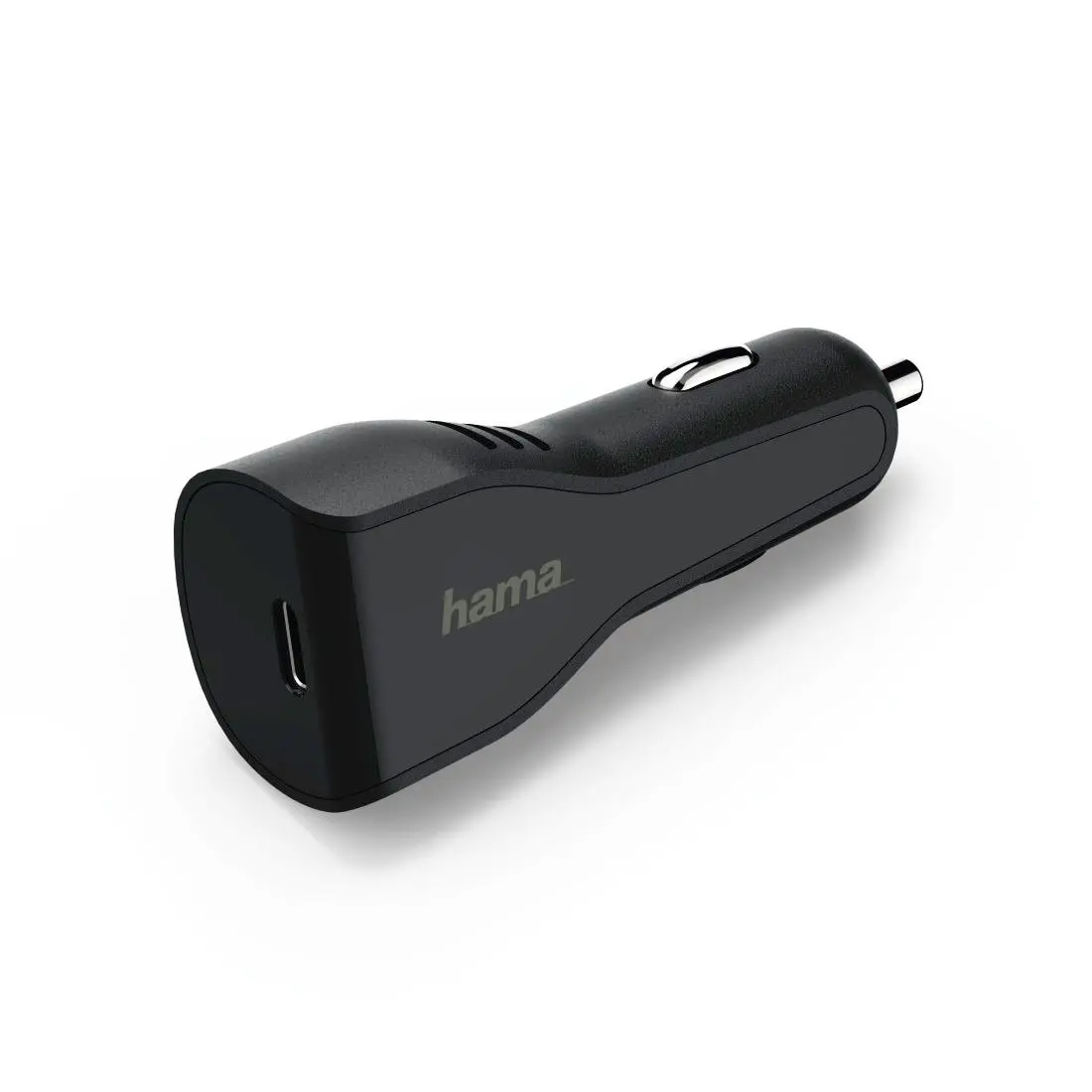 Incarcator auto Hama, USB de tip C, Power Delivery (PD), 3A, Negru