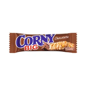 Baton cereale Corny, cu ciocolata, 50g