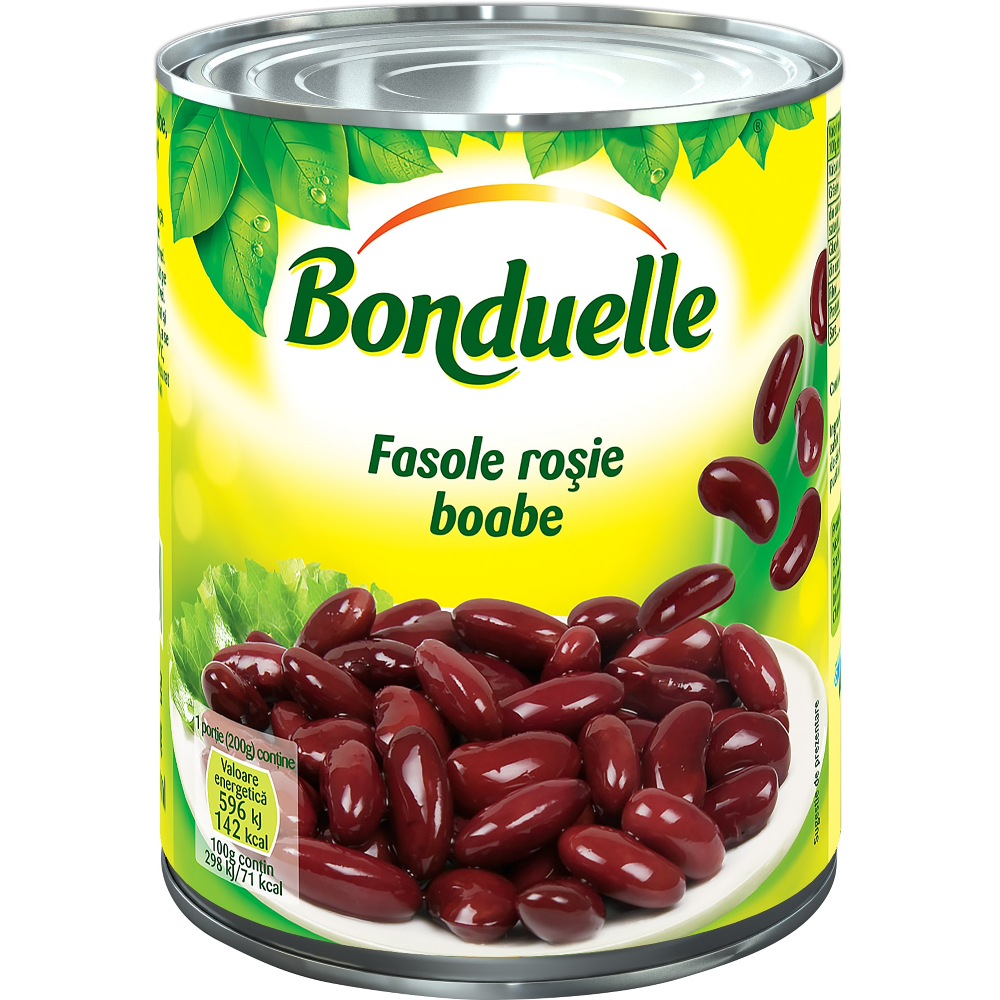 Fasole rosie boabe Bonduelle, 800g
