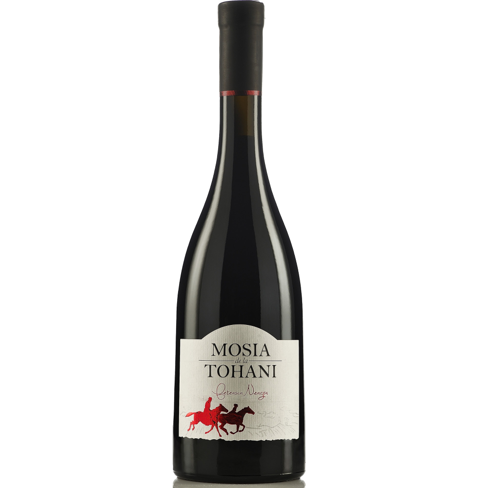Vin rosu Mosia de la Tohani, Feteasca Neagra, Demisec, 0.75l