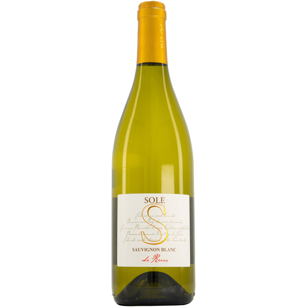 Vin alb Recas Sole Sauvignon Blanc, Sec, 0.75L