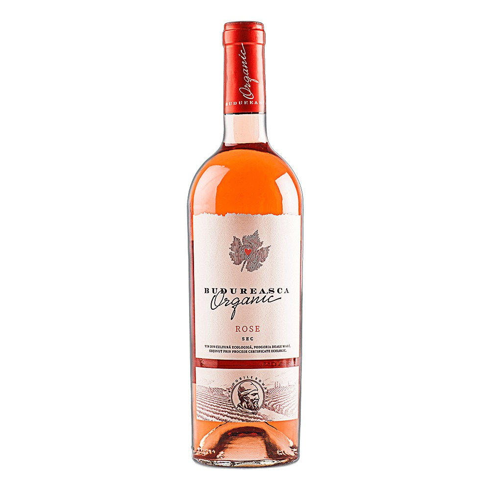 Vin rose sec, Budureasca Bio, 0.75L
