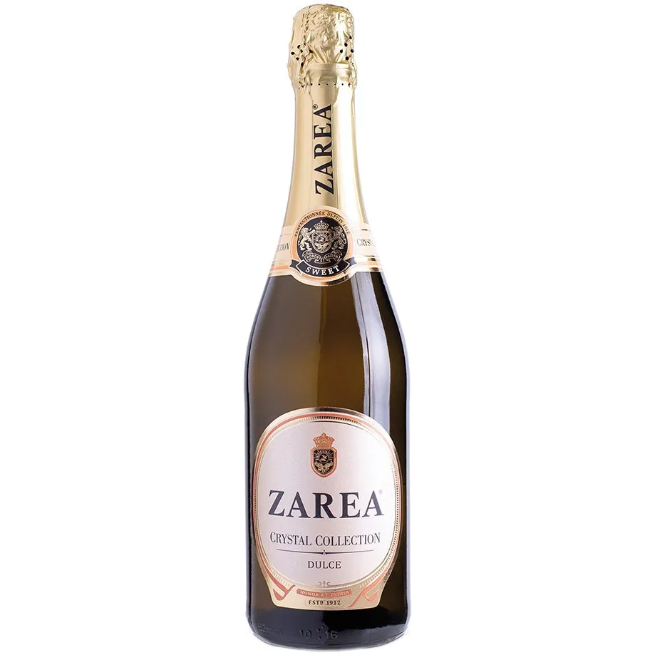Vin Spumant Alb Zarea Crystal Collection, Dulce, 0.75l