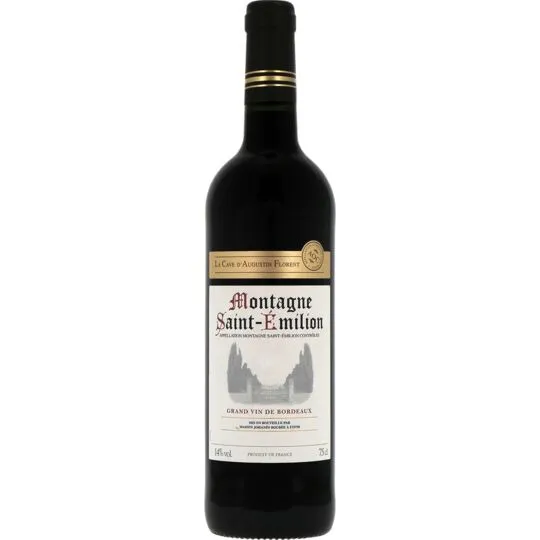Vin rosu Bordeaux Montagne Saint Emilion La Cave D'Augustin Florent Merlot, Cabernet Sauvignon, 0.75L