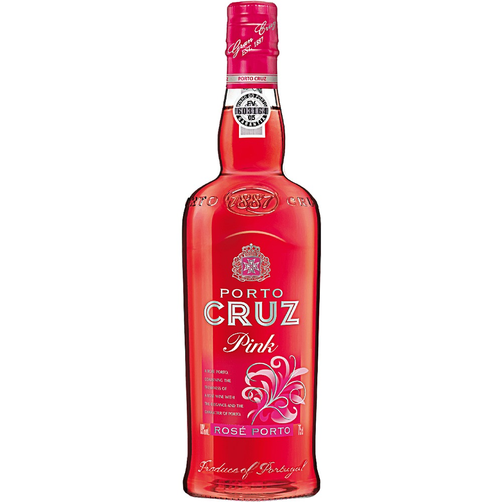 Vin rose Porto Cruz Pink, dulce, 0.75 L