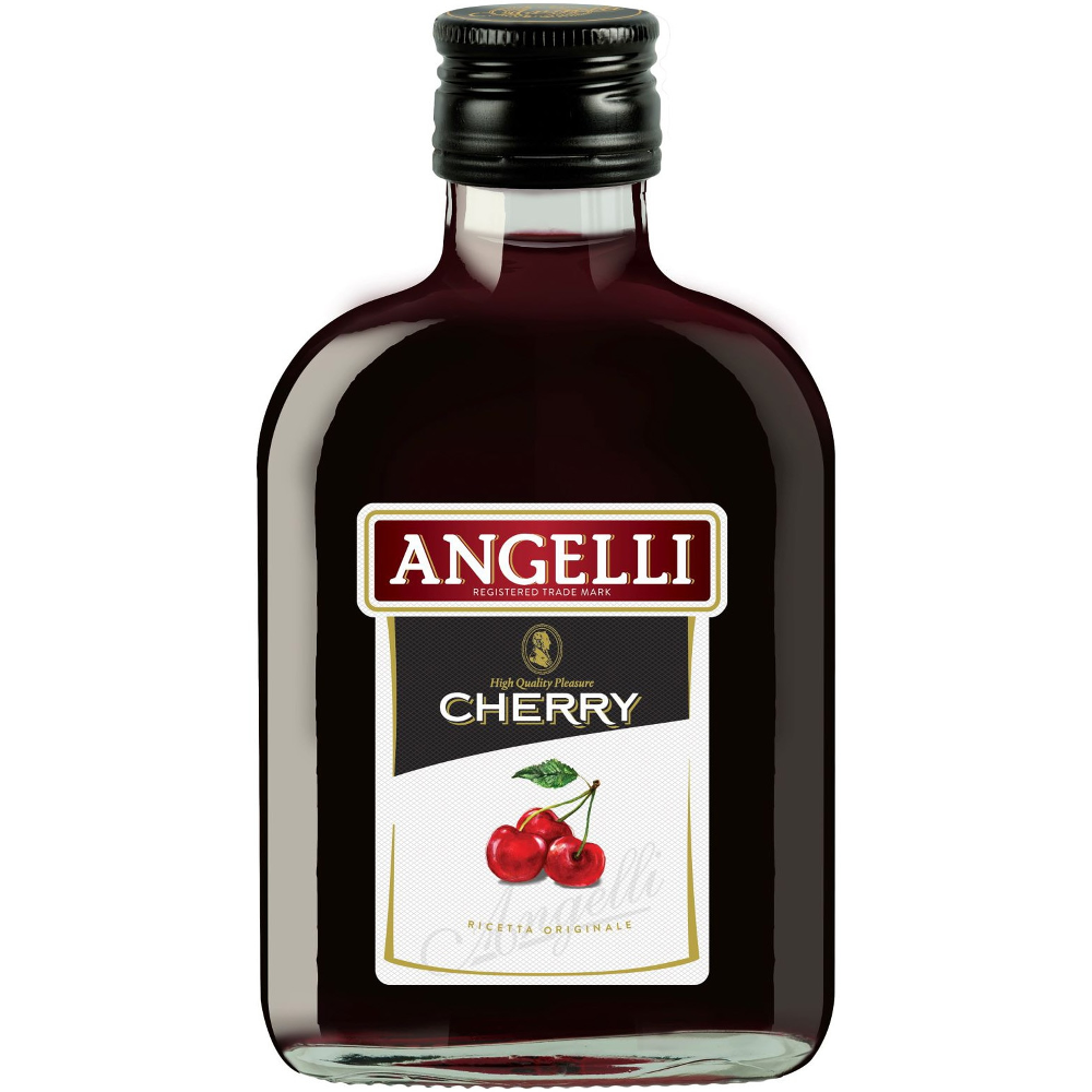 Bautura Aperitiv Angelli Cherry, 0.2l
