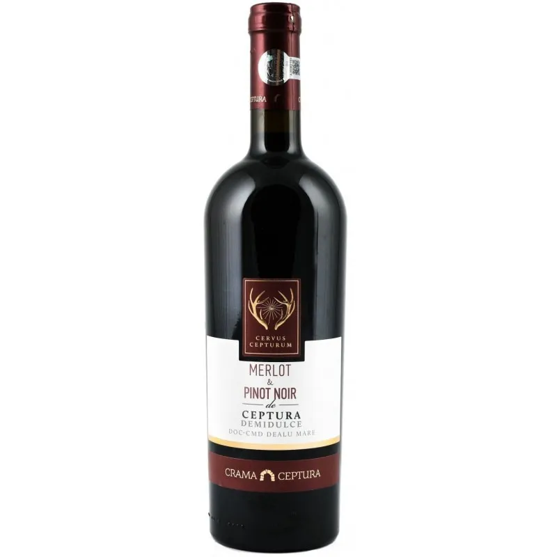 Vin rosu Cervus Cepturum Merlot & Pinot Noir, 0.75L