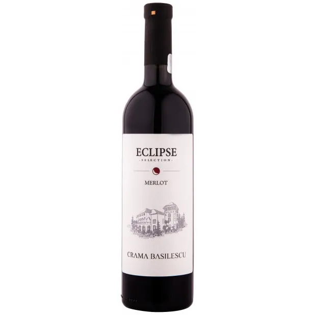 Vin rosu Basilescu Eclipse Merlot, Sec, 0.75L