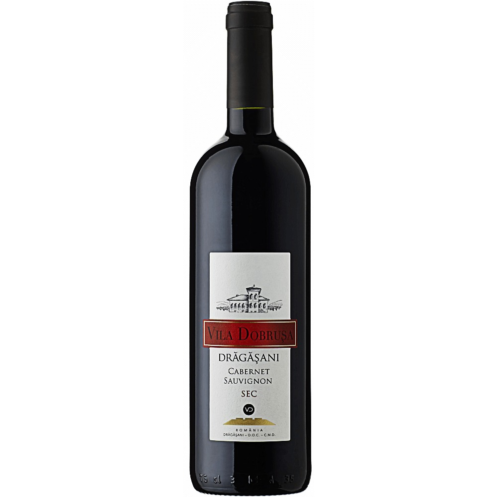 Vin rosu sec, Vila Dobrusa Cabernet Sauvignon, 0.75L
