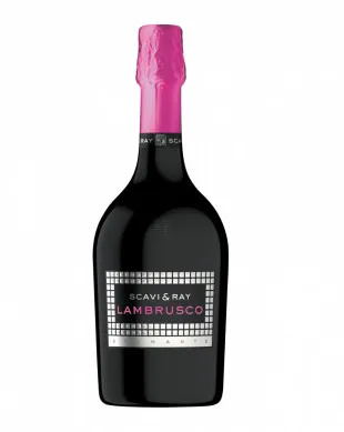 Vin spumant Scavy & Ray, Lambrusco, 0.75L