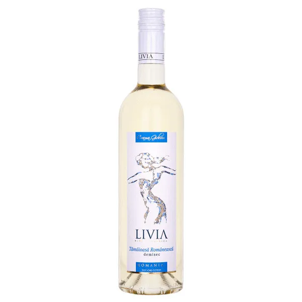 Vin alb Crama Girboiu Livia Tamaioasa Romaneasca 0.75L