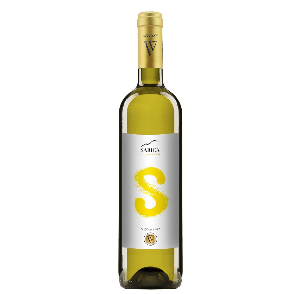 Vin alb Sarica Essentia Aligote sec, 0.75L
