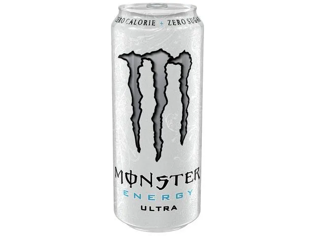 Bautura Energizanta Monster Ultra White Zero Zahar, 0.5L