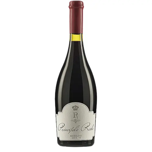 Vin rosu sec, Principele Radu Merlot, 0.75L