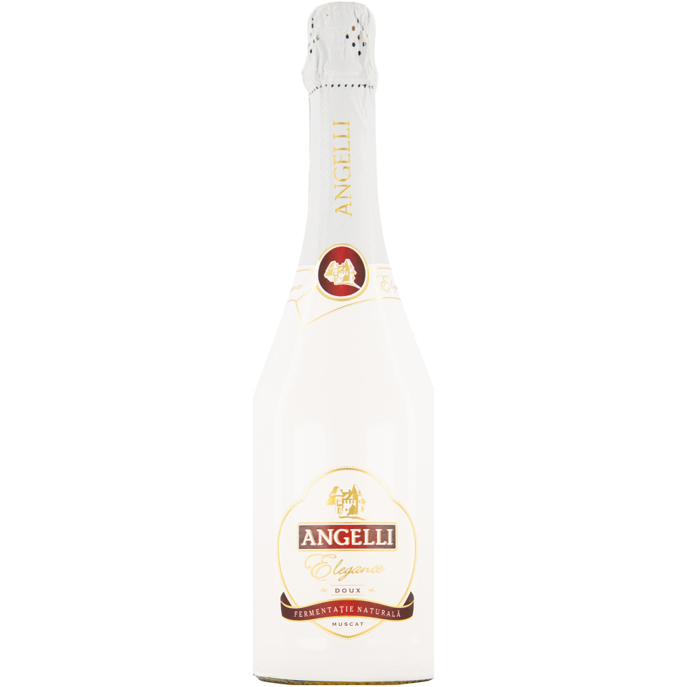 Vin spumant alb Angelli Elegance Muscat Doux, 0.75L