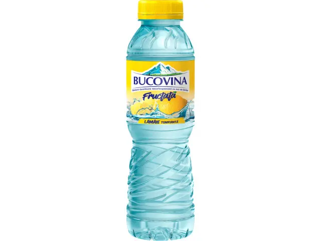 Apa fructata Bucovina cu aroma de lamaie 0.5 L