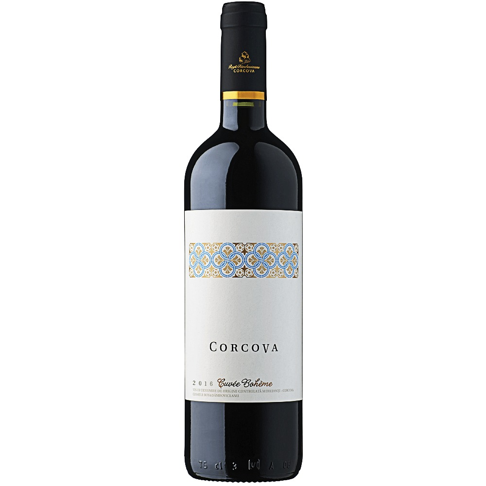 Vin rosu sec, Corcova Reserve Cuveee Boheme, 0.75L
