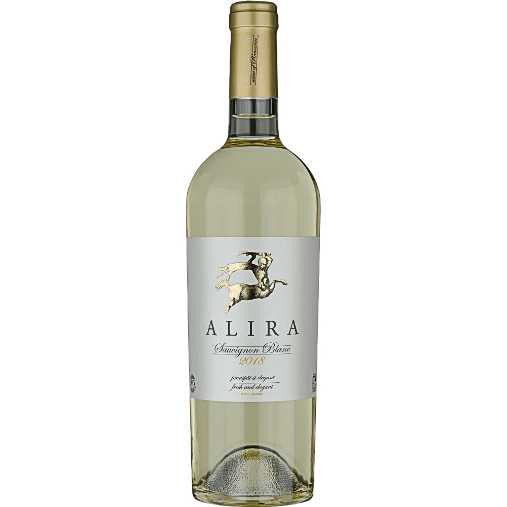 Vin alb sec, Alira Sauvignon Blanc, Winero Crama, 2018, 0.75L