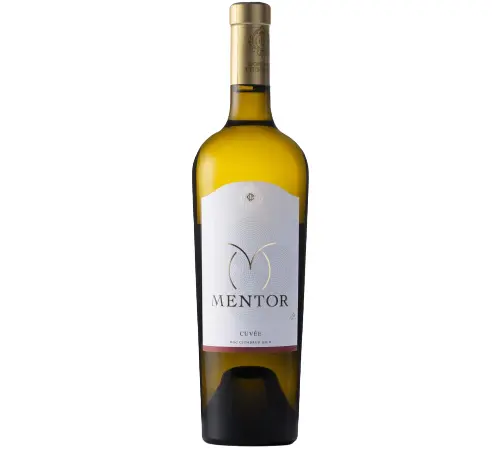 Vin alb sec, Mentor Sauvignon Blanc si Traminer, 0.75L