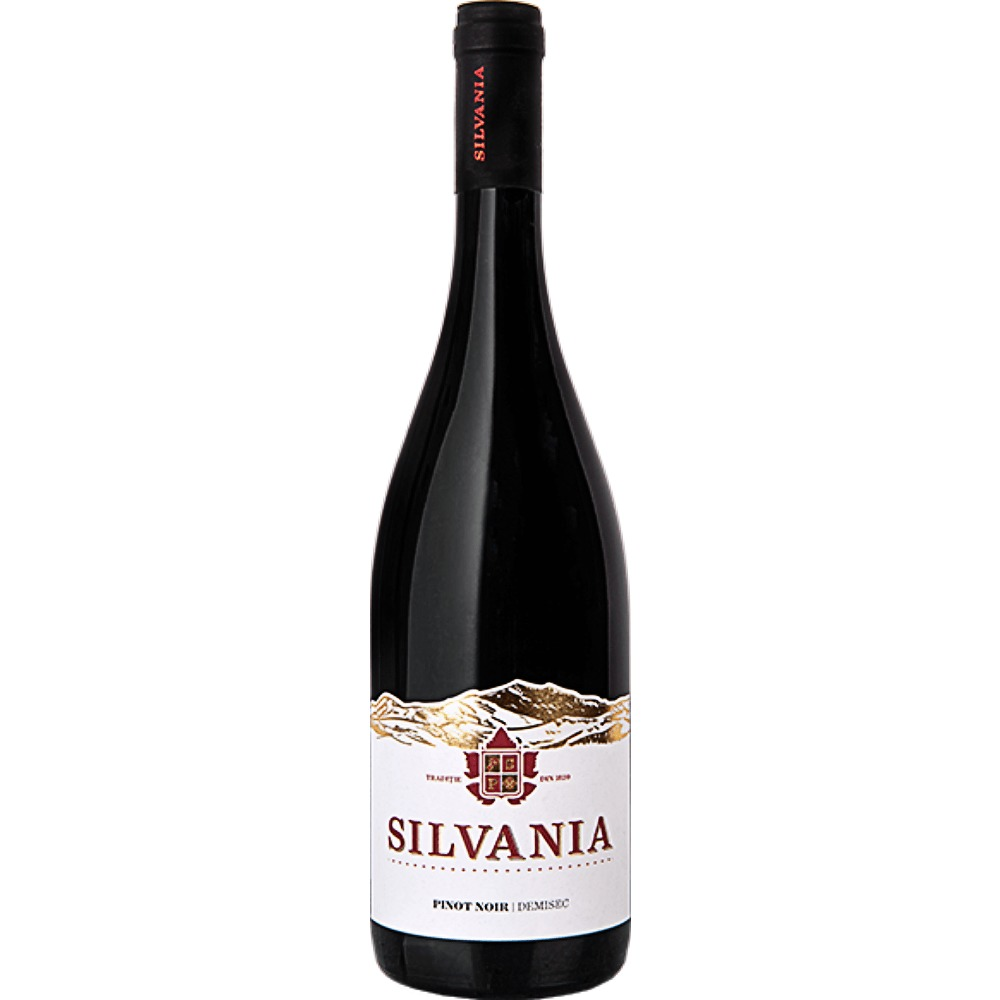 Vin rosu demisec, Silvania Pinot Noir, 0.75L