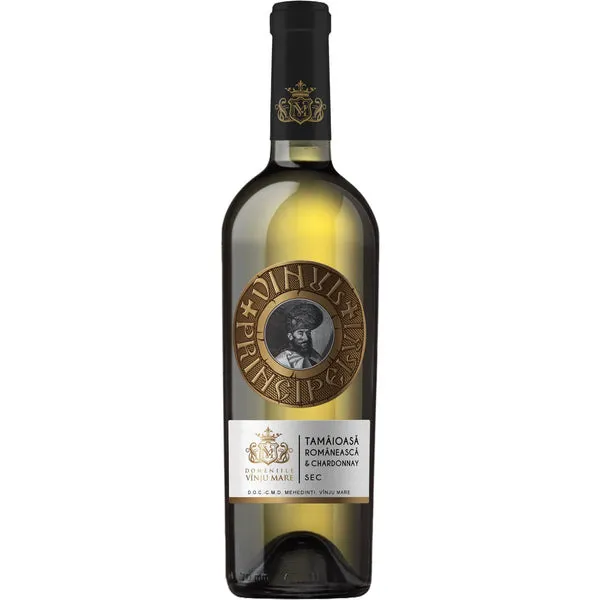 Vin alb, Vinul Principelui Tamaioasa Romaneasca & Chardonnay sec 0.75l